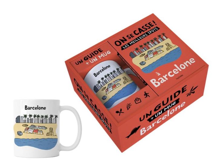 Emprunter On se casse ! Les meilleurs spots de Barcelone. Coffret avec 1 mug et 1 guide livre