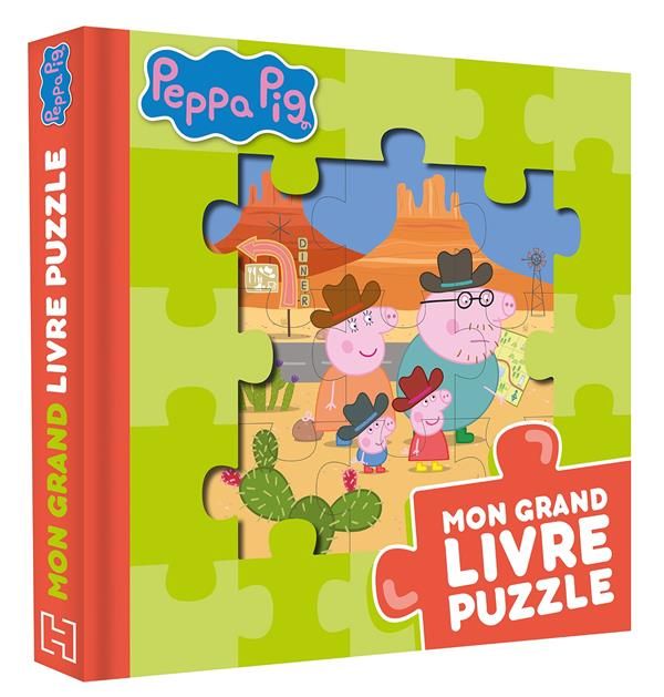 Emprunter Mon grand livre puzzle Peppa Pig livre