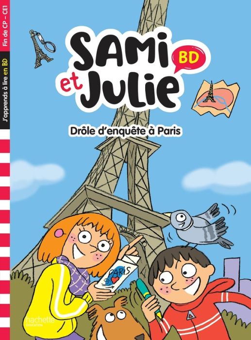 Emprunter Sami et Julie : Drôle d'enquête à Paris. Fin de CP-CE1 livre