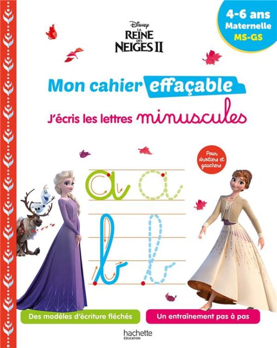 Emprunter J'écris les lettres minuscules La Reine des Neiges 2 Maternelle MS-GS livre