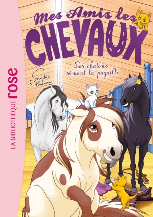 Emprunter Mes amis les chevaux Tome 46 : Les chatons sèment la pagaille livre