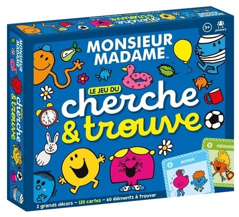 Emprunter LES MONSIEUR MADAME - LE JEU DU CHERCHE ET TROUVE - COFFRET JEU CHERCHE ET TROUVE livre