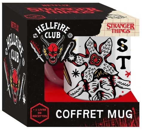 Emprunter Coffret mug Stranger Things. Avec 1 mug et 1 livret de recettes livre