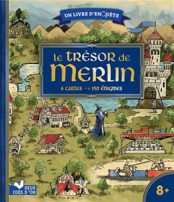 Emprunter Le trésor de Merlin. Avec 6 cartes, 150 énigmes livre