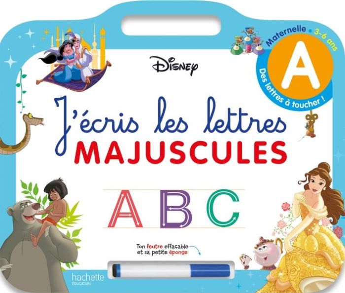 Emprunter Ardoise Disney. J'écris les lettres majuscules livre