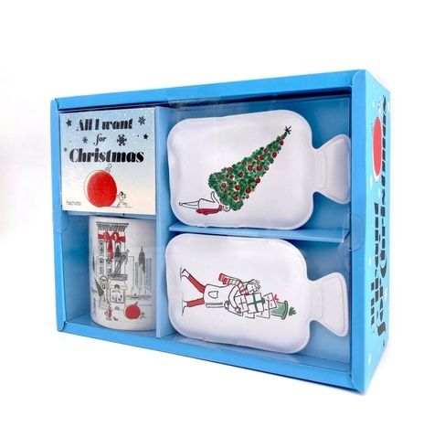 Emprunter Coffret Un mug hivernal. Avec 2 mini-bouillottes, 1 mug et 1 livre de recettes de Noël livre