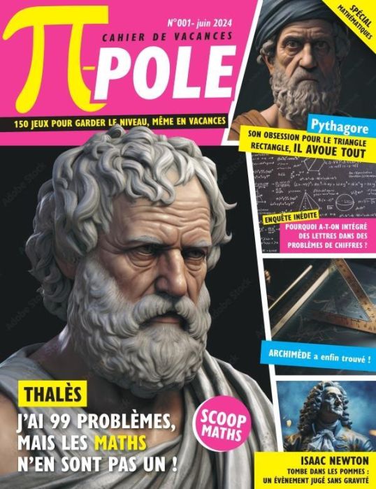 Emprunter (Pi)-Pole. Cahier de vacances, spécial maths livre