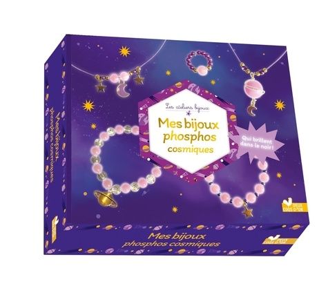 Emprunter Mes bijoux phosphos cosmiques. Coffret avec accessoires livre