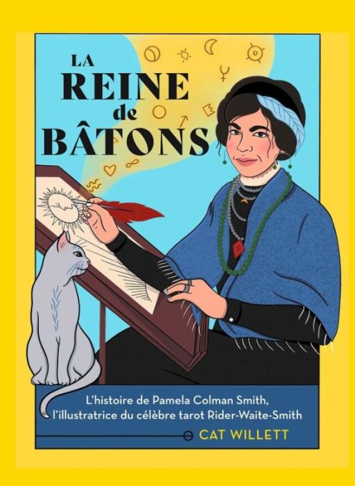 Emprunter La Reine de Bâtons. L'histoire de Pamela Colman Smith, l'illustratrice du célèbre tarot Rider-Waite- livre