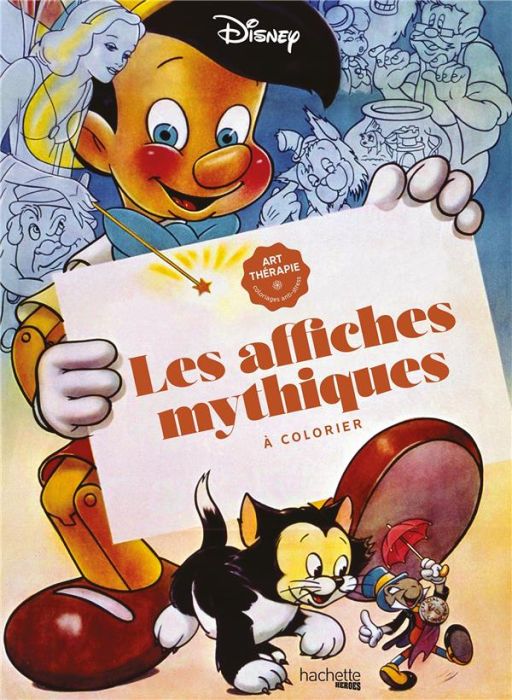 Emprunter Les affiches mythiques à colorier livre