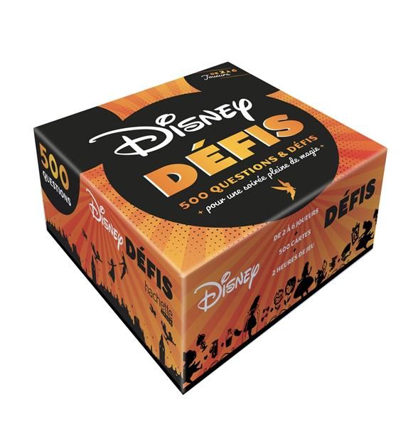 Emprunter Disney défis. 500 questions & défis pour une soirée pleine de magie. Avec 2 dés, 20 cartes spéciales livre