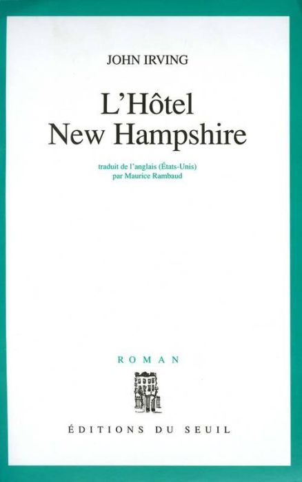 Emprunter L'Hôtel New Hampshire livre
