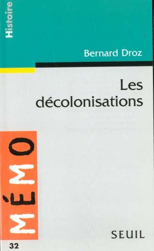 Emprunter Les décolonisations livre