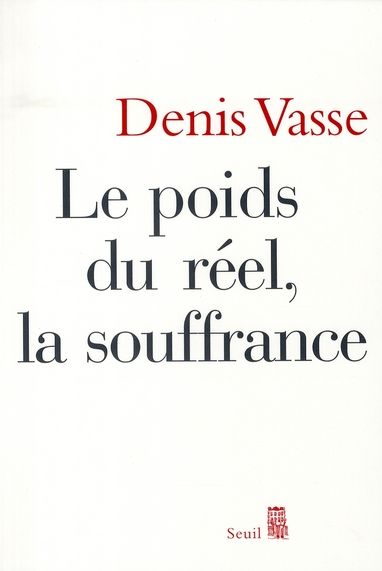 Emprunter Le poids du réel, la souffrance livre