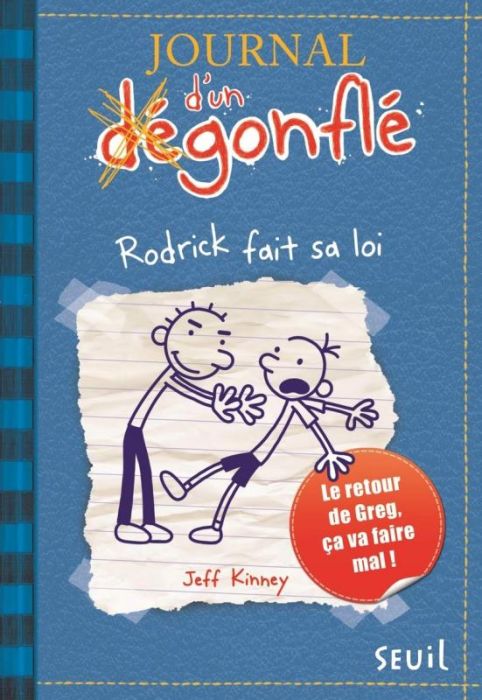 Emprunter Journal d'un dégonflé Tome 2 : Rodrick fait sa loi livre