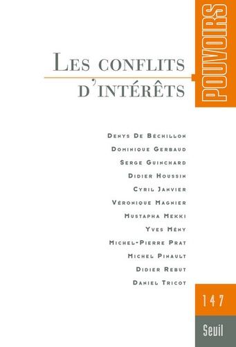 Emprunter Pouvoirs N° 147 : Les conflits d'intérêts livre