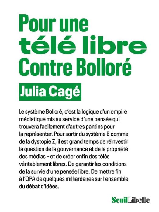 Emprunter Pour une télé libre. Contre Bolloré livre