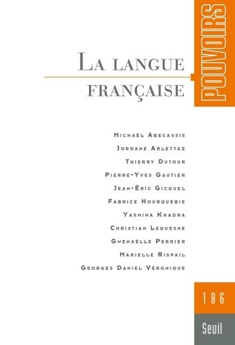 Emprunter Pouvoirs N° 186 : La langue française livre