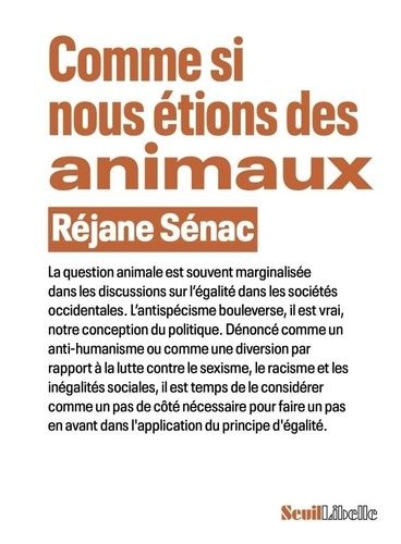 Emprunter Comme si nous étions des animaux livre