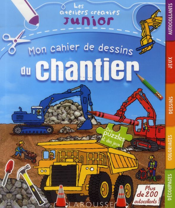 Emprunter Mon premier cahier de dessins du chantier livre