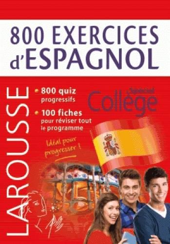 Emprunter 800 exercices d'espagnol livre