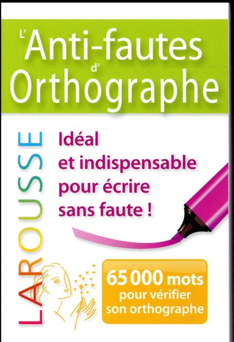 Emprunter Anti-fautes d'orthographe livre