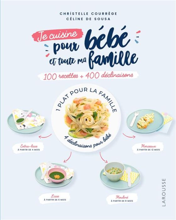 Emprunter Je cuisine pour bébé et toute la famille. 100 recettes + 400 déclinaisons livre