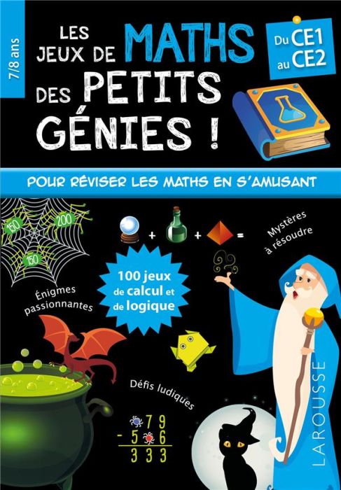 Emprunter Les jeux de maths des petits génies ! Du CE1 au CE2 livre