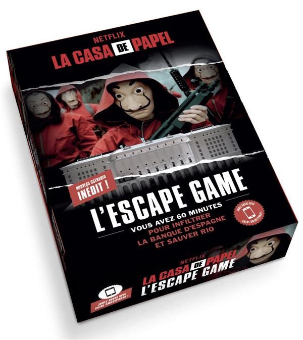 Emprunter ESCAPE GAME LA CASA DE PAPEL - PARTIES 3-4 - SAUVEZ RIO ! livre