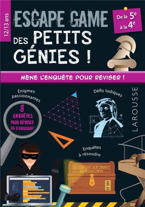 Emprunter Escape game des petits génies de la 5e à la 4e livre