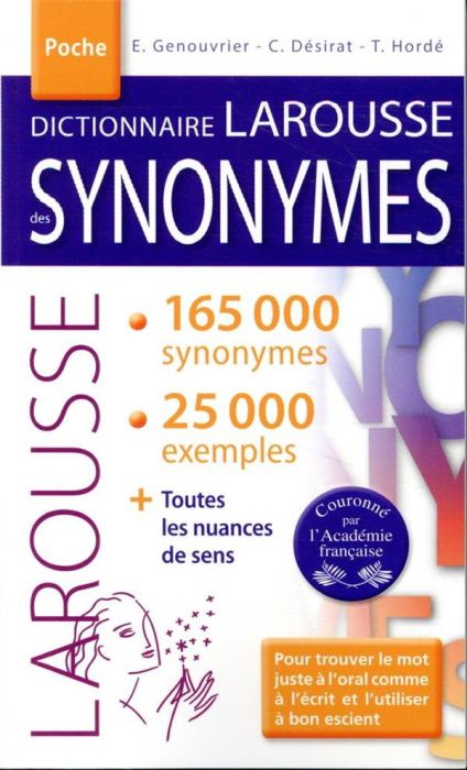 Emprunter Dictionnaire des synonymes poche livre