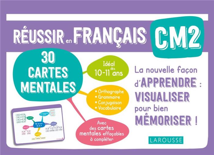 Emprunter Français CM2 Mes cartes mentales. Réussir en français livre