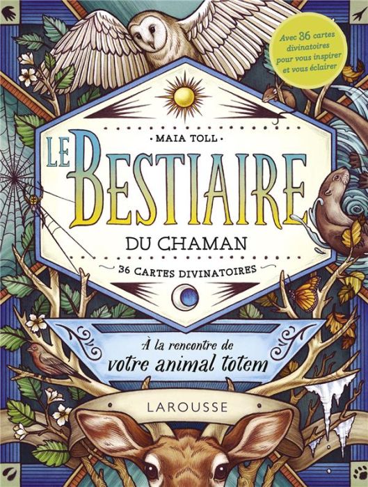 Emprunter Le bestiaire du chaman. A la rencontre de votre animal totem. Avec 36 cartes divinatoires pour vous livre