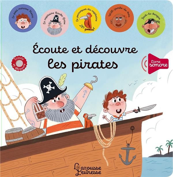 Emprunter Ecoute et découvre les pirates livre