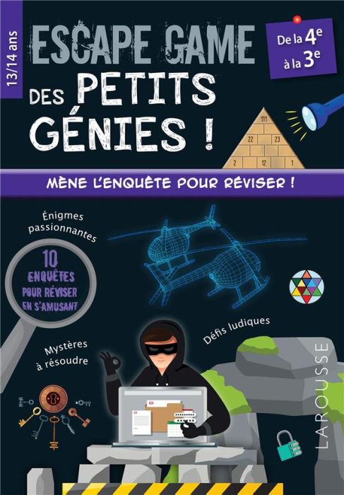 Emprunter Escape game des petits génies ! De la 4e à la 3e livre