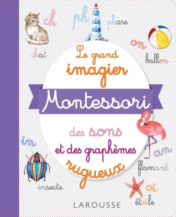 Emprunter Le grand imagier Montessori des sons et des graphèmes rugueux livre