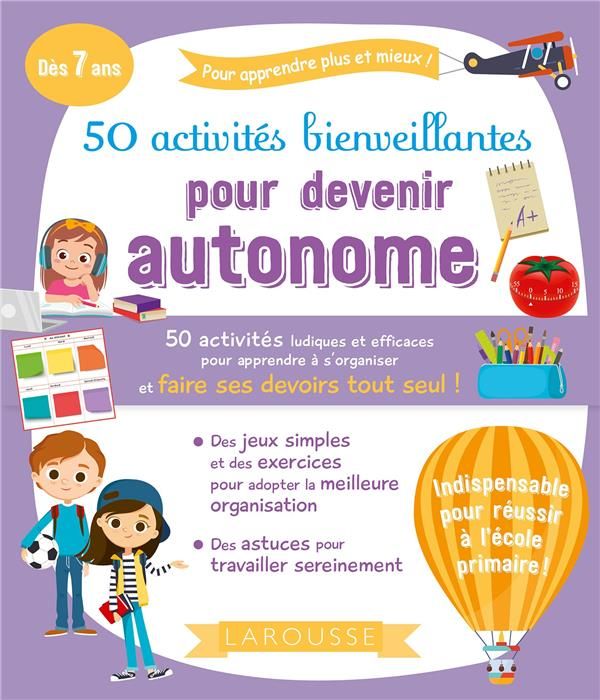 Emprunter 50 activités bienveillantes pour devenir autonome livre