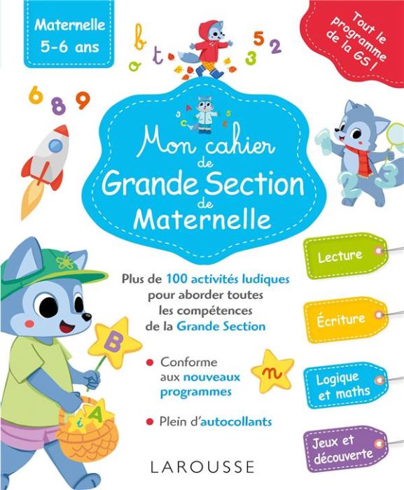 Emprunter Mon grand cahier de Grande section de maternelle livre