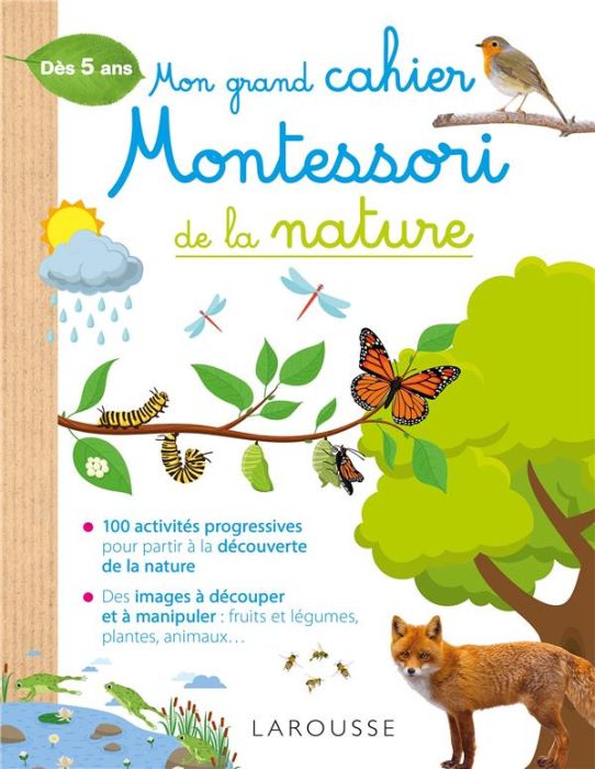 Emprunter Mon grand cahier Montessori de la nature livre