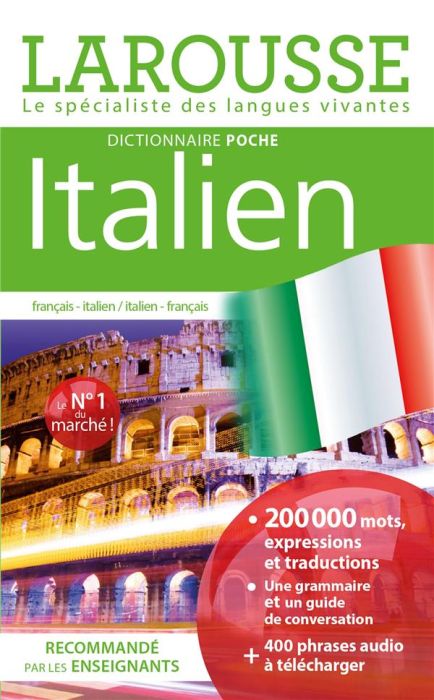 Emprunter Dictionnaire Larousse poche italien français-italien / italien-français livre