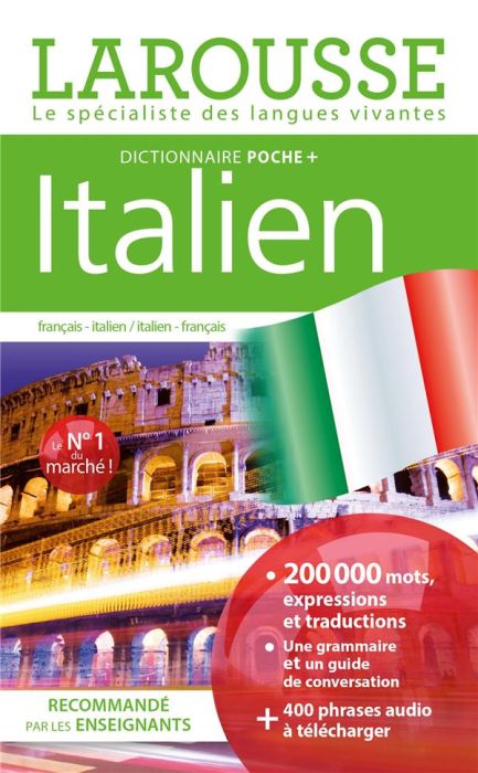 Emprunter Dictionnaire Larousse poche plus. Français-italien/italien-français livre