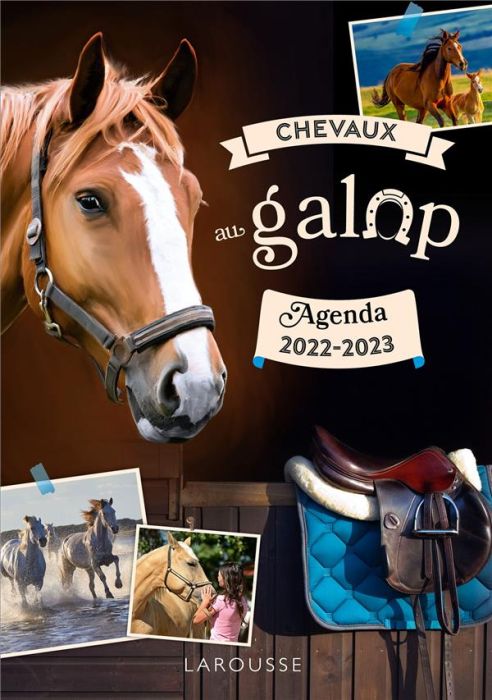 Emprunter Agenda scolaire CHEVAUX AU GALOP 2022-2023 livre