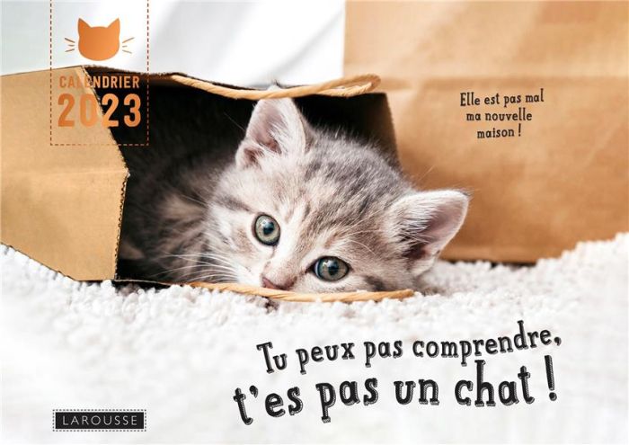 Emprunter Calendrier Tu peux pas comprendre t'es pas un chat. Edition 2023 livre