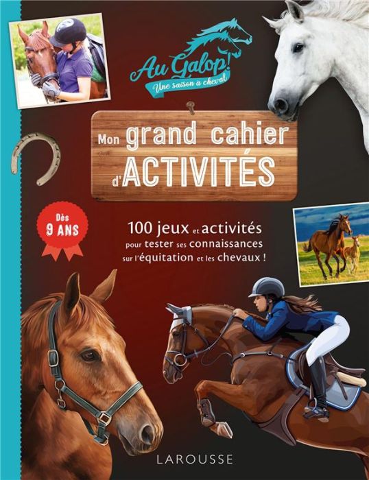 Emprunter Mon grand cahier d'activités Au Galop ! Une saison à cheval livre