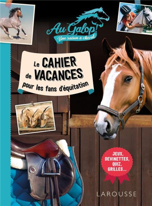 Emprunter Cahier de vacances Au galop pour les fans d'équitation livre