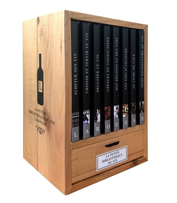 Emprunter La petite bibliothèque du vin. Avec 8 livres : Acheter son vin %3B Choisir et servir le vin %3B Déguster livre