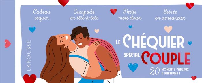 Emprunter Le chéquier spécial couple. 20 moments cadeaux à partager ! livre