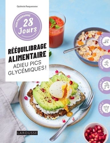 Emprunter Rééquilibrage alimentaire, adieu pics glycémiques ! livre