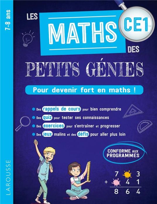 Emprunter Les maths des petits génies CE1. Pour devenir fort en maths ! livre