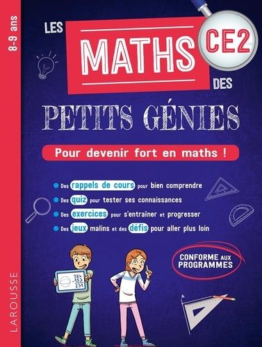 Emprunter Les maths des petits génies CE2. Pour devenir fort en maths ! livre